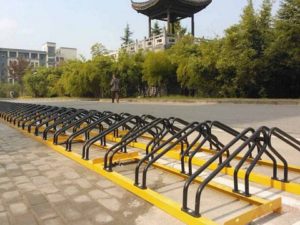 Double sided bike racks