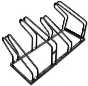 Arc bike rack