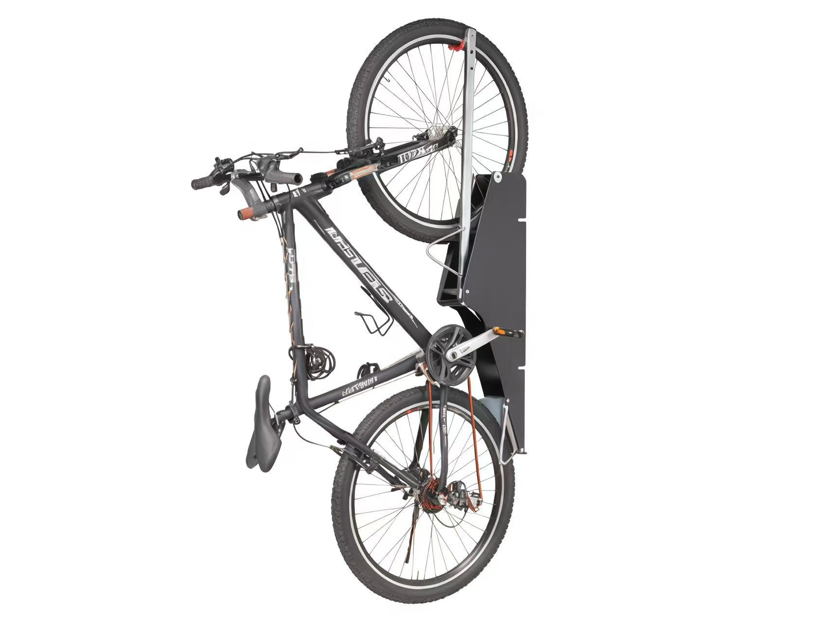 Pull out 2 tier bike rack